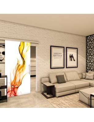 Glasschiebetür SLIM-LINE - Fotoprint Model 2