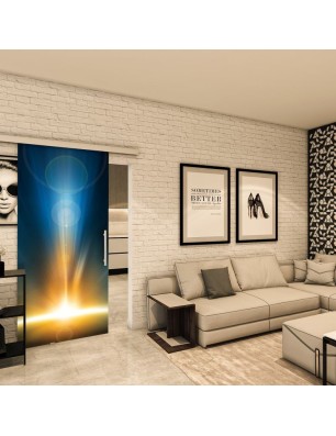Glasschiebetür SLIM-LINE - Fotoprint Model 28
