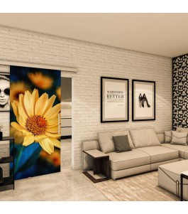 Glasschiebetür SLIM-LINE - Fotoprint Model 69