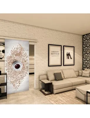 Glasschiebetür SLIM-LINE - Fotoprint Model 103