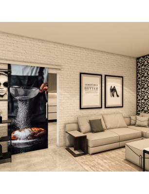 Glasschiebetür SLIM-LINE - Fotoprint Model 115