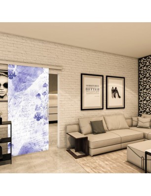 Glasschiebetür SLIM-LINE - Fotoprint Model 257