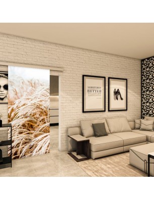 Glasschiebetür SLIM-LINE - Fotoprint Model 277