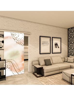 Glasschiebetür SLIM-LINE - Fotoprint Model 294