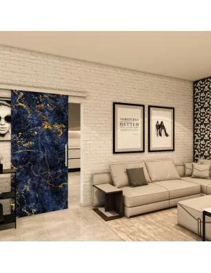 Glasschiebetür SLIM-LINE - Fotoprint Model 310