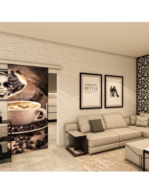 Glasschiebetür SLIM-LINE - Fotoprint Model 313