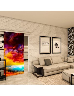 Glasschiebetür SLIM-LINE - Fotoprint Model 340