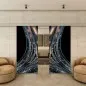 Glasschiebetür SLIM-LINE - Fotoprint Modell 33