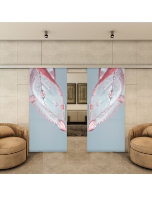 Glasschiebetür SLIM-LINE - Fotoprint Model 64