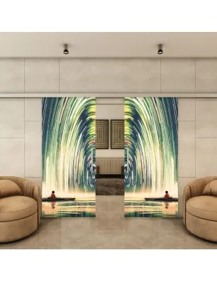 Glasschiebetür SLIM-LINE - Fotoprint Model 130