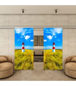 Glasschiebetür SLIM-LINE - Fotoprint Model 148