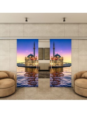Glasschiebetür SLIM-LINE - Fotoprint Model 209