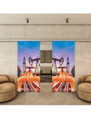 Glasschiebetür SLIM-LINE - Fotoprint Model 219