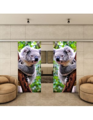 Glasschiebetür SLIM-LINE - Fotoprint Model 242