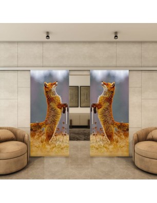 Glasschiebetür SLIM-LINE - Fotoprint Model 245