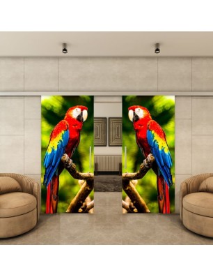 Glasschiebetür SLIM-LINE - Fotoprint Model 248