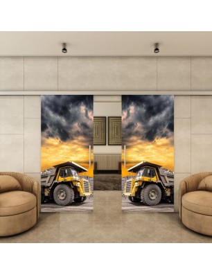 Glasschiebetür SLIM-LINE - Fotoprint Model 260
