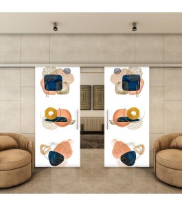 Glasschiebetür SLIM-LINE - Fotoprint Model 266