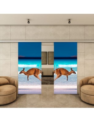 Glasschiebetür SLIM-LINE - Fotoprint Model 291
