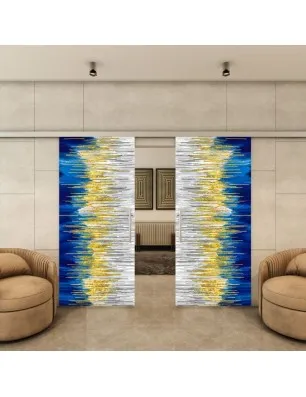 Glasschiebetür SLIM-LINE - Fotoprint Model 292