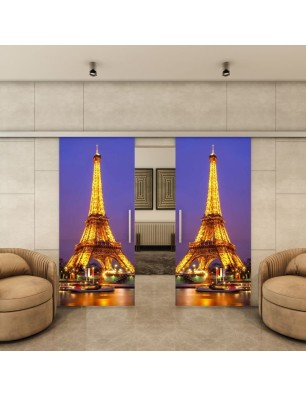 Glasschiebetür SLIM-LINE - Fotoprint Model 298