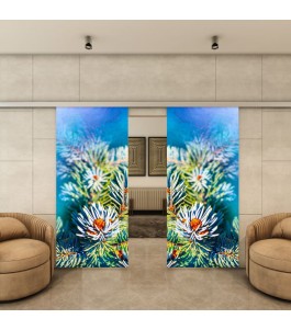Glasschiebetür SLIM-LINE - Fotoprint Model 305