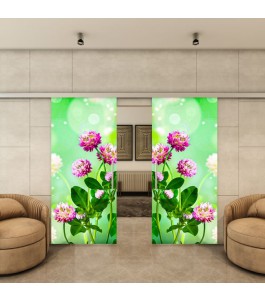 Glasschiebetür SLIM-LINE - Fotoprint Model 307
