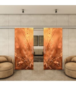 Glasschiebetür SLIM-LINE - Fotoprint Model 320
