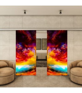 Glasschiebetür SLIM-LINE - Fotoprint Model 340