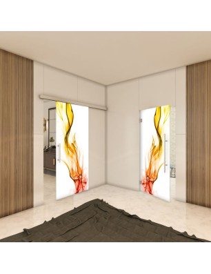 Glasschiebetür SLIM-LINE - Fotoprint Model 2