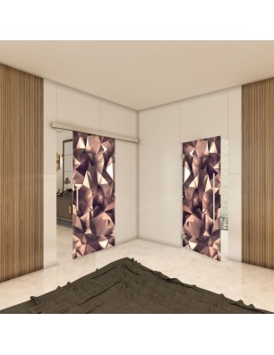 Glasschiebetür SLIM-LINE - Fotoprint Model 4