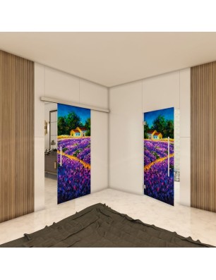 Glasschiebetür SLIM-LINE - Fotoprint Model 26