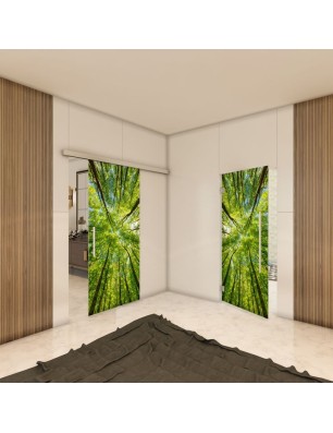 Glasschiebetür SLIM-LINE - Fotoprint Model 49