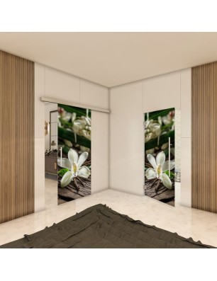 Glasschiebetür SLIM-LINE - Fotoprint Model 57