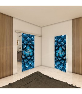 Glasschiebetür SLIM-LINE - Fotoprint Model 70