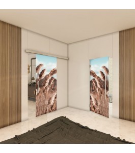 Glasschiebetür SLIM-LINE - Fotoprint Model 71