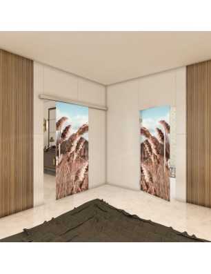 Glasschiebetür SLIM-LINE - Fotoprint Model 71