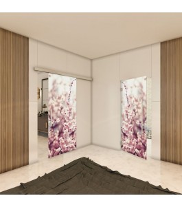 Glasschiebetür SLIM-LINE - Fotoprint Model 72