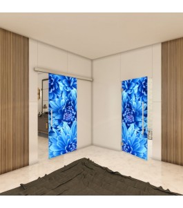 Glasschiebetür SLIM-LINE - Fotoprint Model 75