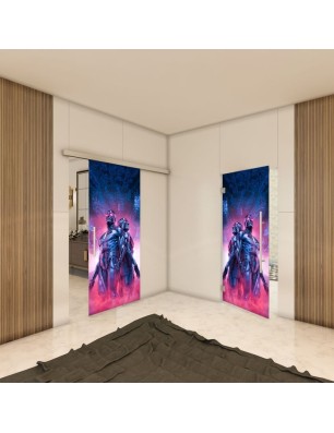 Glasschiebetür SLIM-LINE - Fotoprint Model 87