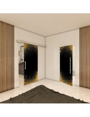 Glasschiebetür SLIM-LINE - Fotoprint Model 93