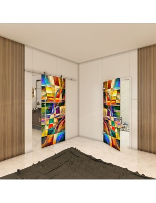 Ganzglastür - Fotoprint Model 12 für ein modernes Zuhause