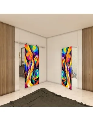 Ganzglastür - Fotoprint Model 14 für ein modernes Zuhause