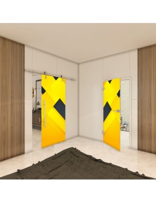 Ganzglastür - Fotoprint Model 15 für ein modernes Zuhause