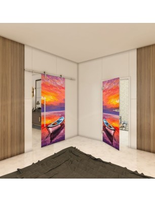 Ganzglastür - Fotoprint Model 23 für ein modernes Zuhause