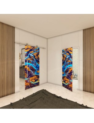 Ganzglastür - Fotoprint Model 24 für ein modernes Zuhause
