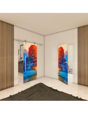 Ganzglastür - Fotoprint Model 25 für ein modernes Zuhause