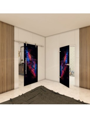 Ganzglastür - Fotoprint Model 27 für ein modernes Zuhause