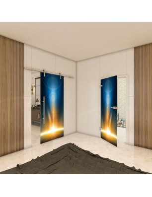 Ganzglastür - Fotoprint Model 28 für ein modernes Zuhause