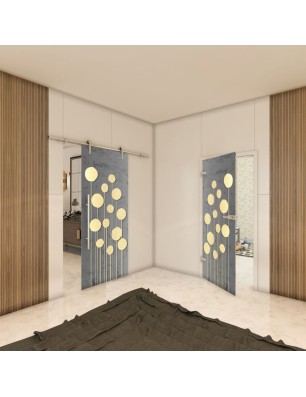 Ganzglastür - Fotoprint Model 30 für ein modernes Zuhause